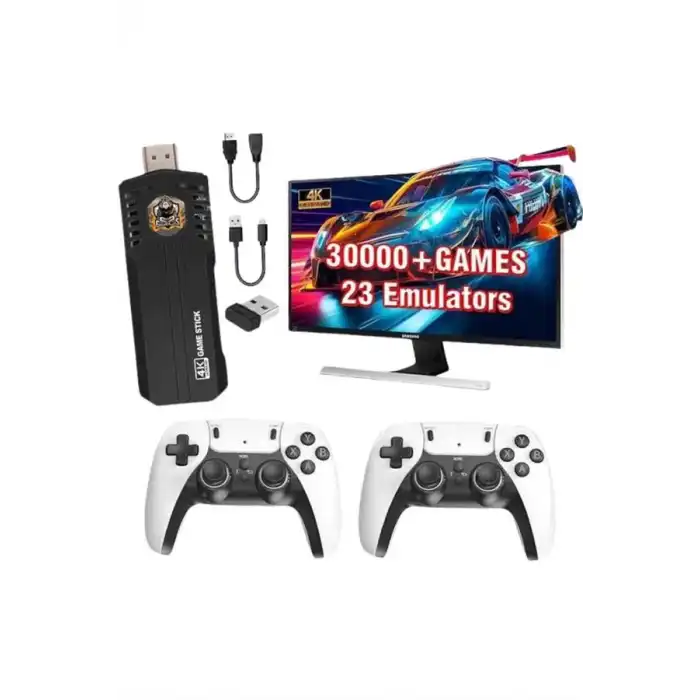 20.000 Oyunlu Kablosuz Çift Kol Retro Oyunlar Çift Kollu Game Stick