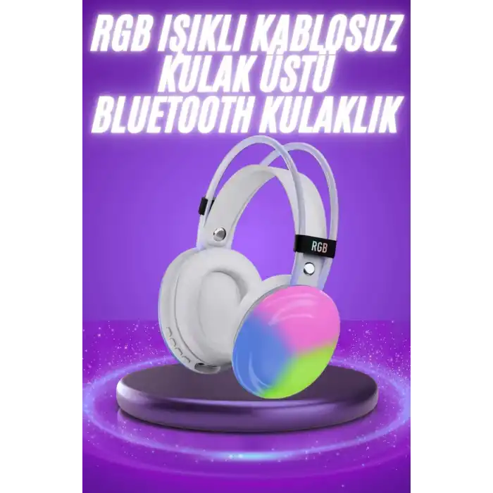 2025 Model Bluetooth Kulaklık Kulak Üstü Kablosuz Uzun Ömürlü Unısex