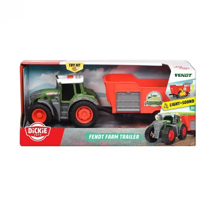203734001 Fendt Çiftlik Römorku -Dickie
