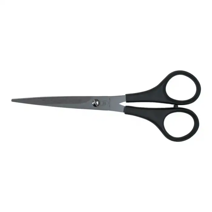 2215 M-528 Plastik Saplı Düz Makas No: 6 İnç / 15,24 Cm - Paslanmaz Çelik