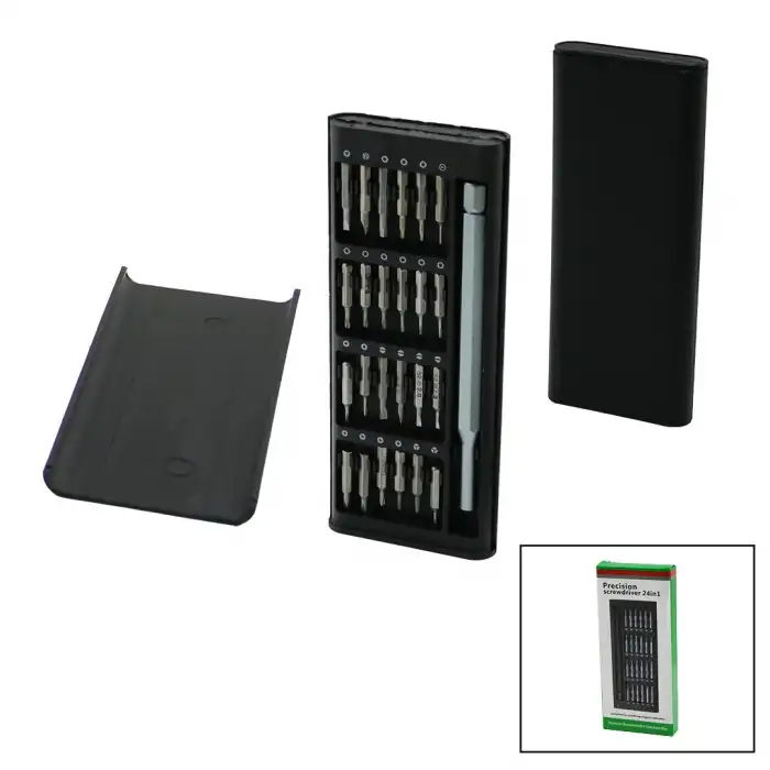 24in1 Saatçi Telefon Bits Tornavida Seti Bx40