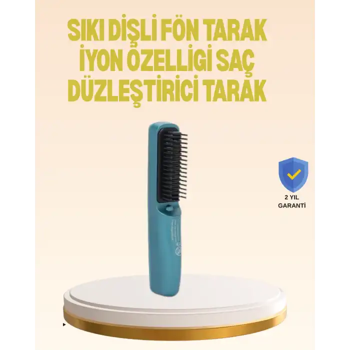 2600mAh Bataryalı Elektrikli Saç Düzleştirici – ABS Gövde