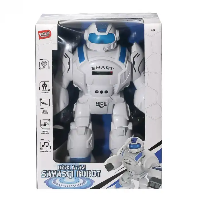 27115 Kumandalı Disk Atan Süper Robot