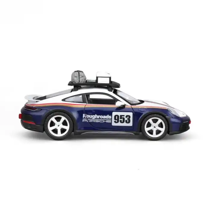 28029 Burago 1:24 Porsche 911 Dakar Model Araba -Sunman