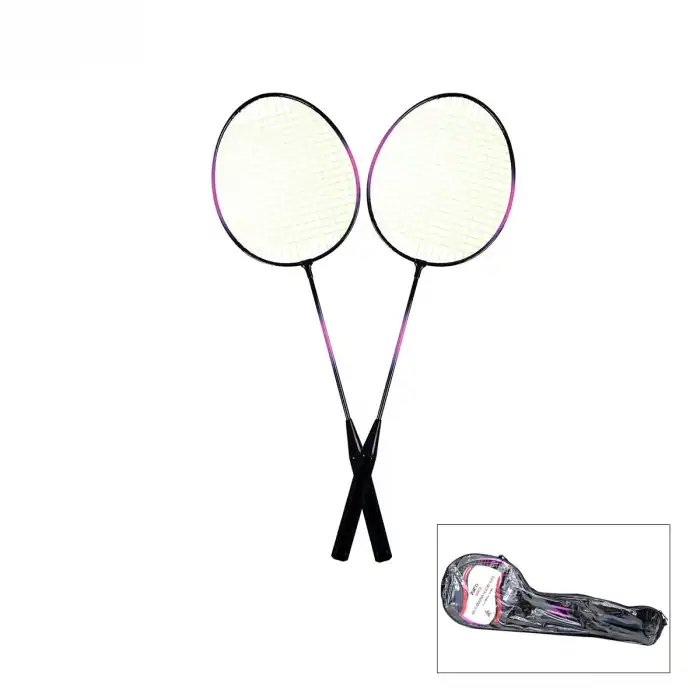 2pcs Badminton Raket Seti Çantalı Bx40