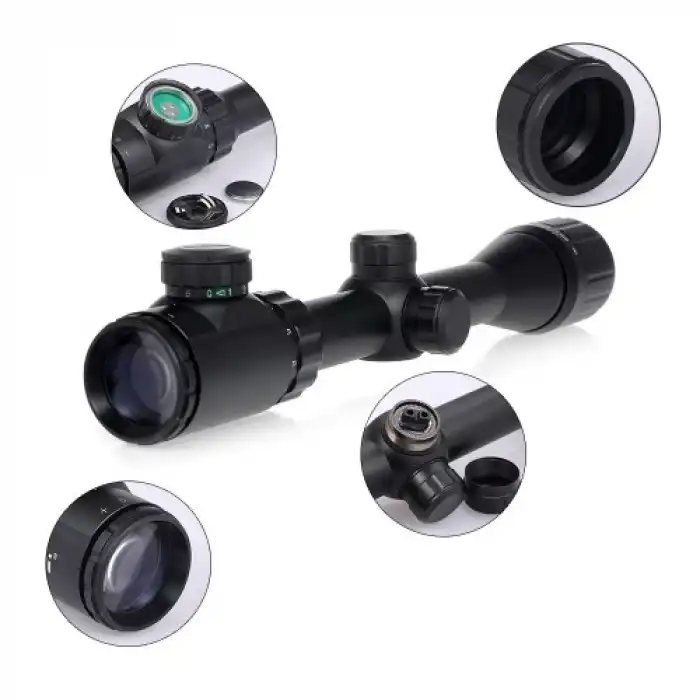 3-9x32AOEG Çift Işık Kırmızı Yeşil Kaynaklı  Dürbünü