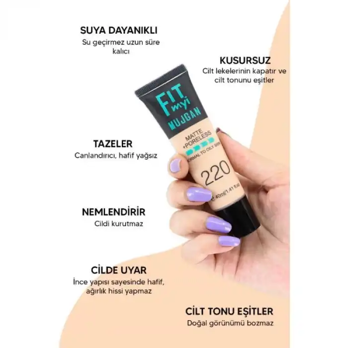 3lü Fit Myi Tüp Fondöten Seti