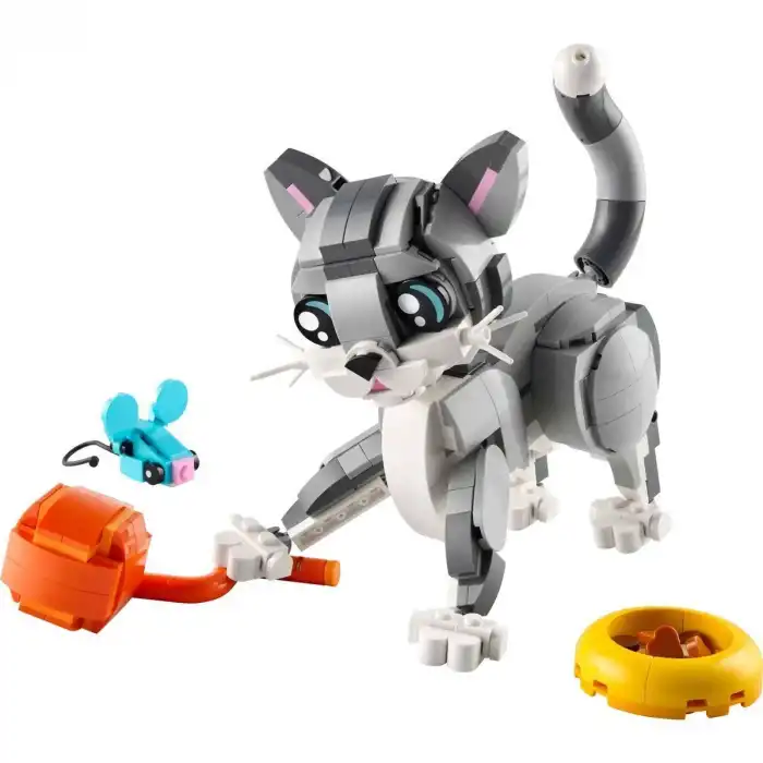 31163 Lego Creator 3in1 - Oyunbaz Kedi 407 parça +8 yaş