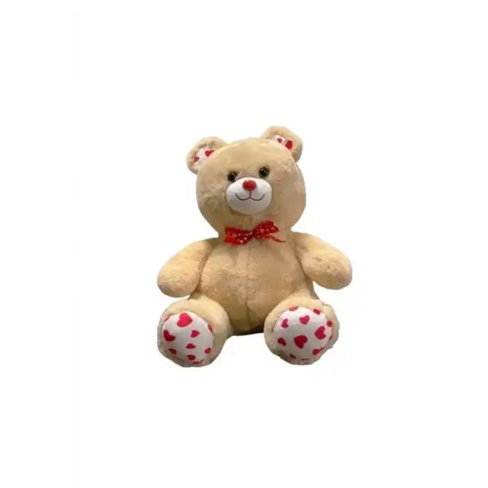 35 CM PATİLEN KALPLİ AYI -HLY
