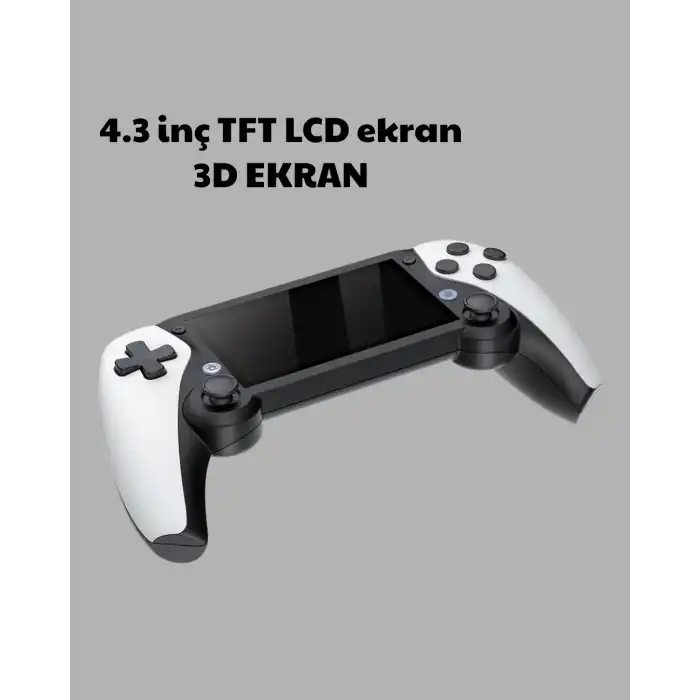 3D Ekranlı Mini Oyun Konsolu + Multimedya