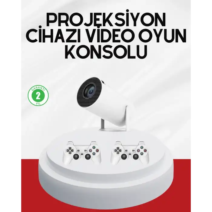 3D Oyun Destekli Kablosuz Ev Sinema Projeksiyon Cihazı