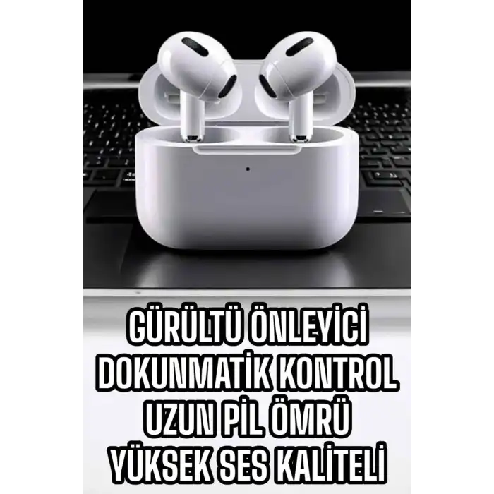 3.nesil Tws Bluetooth Kulaklık Mikrofonlu Anc Özelliği Dokunmatik Kontrol
