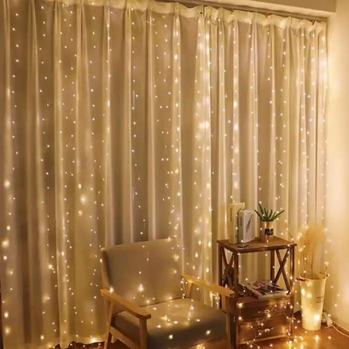 3x3 Kumandalı Perde LED