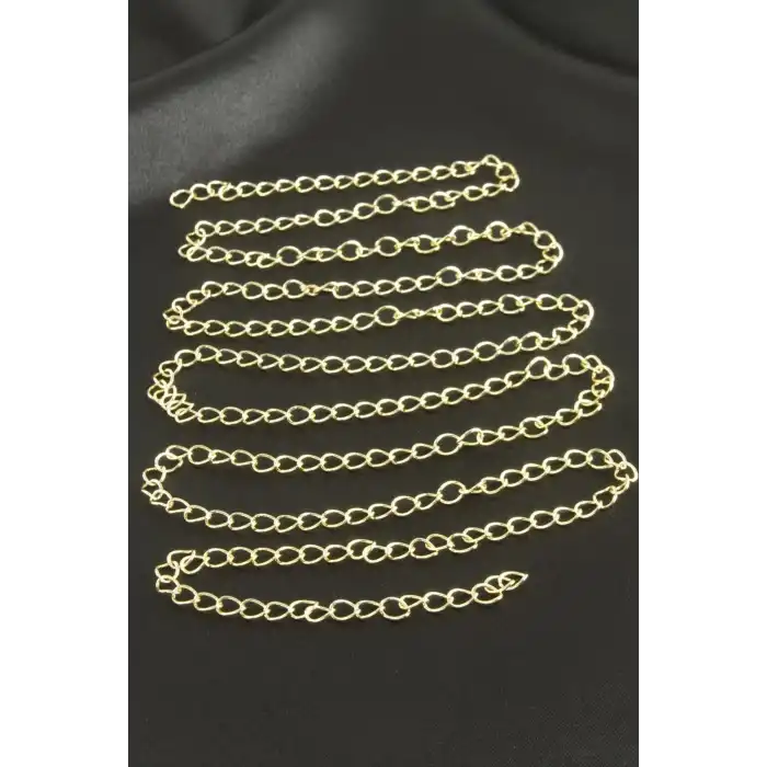 4 mm Oval Zincir 1 metre