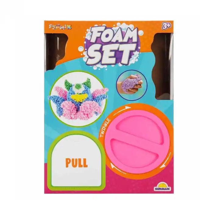 4140 Funmix 5 Renkli Köpük Slime Seti