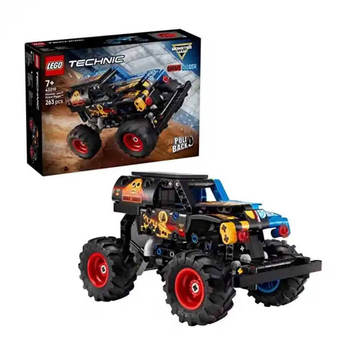 42219  Technic Monster Jam Grave Digger 263 parça +7 yaş