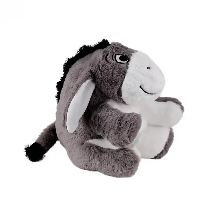 4257 Eşek Peluş Gri 25 cm