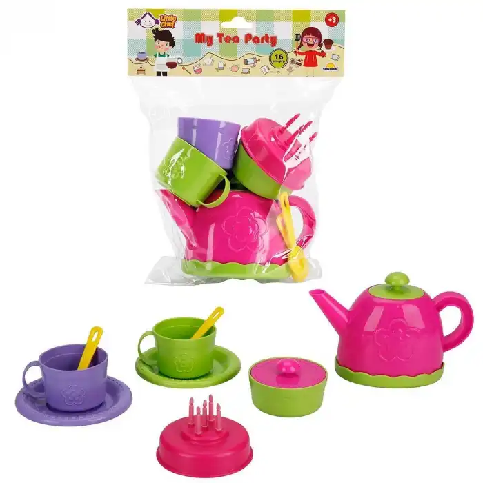 4684 SUN-SABC-LCH-ÇAY SETİ POŞET 16 PRÇ