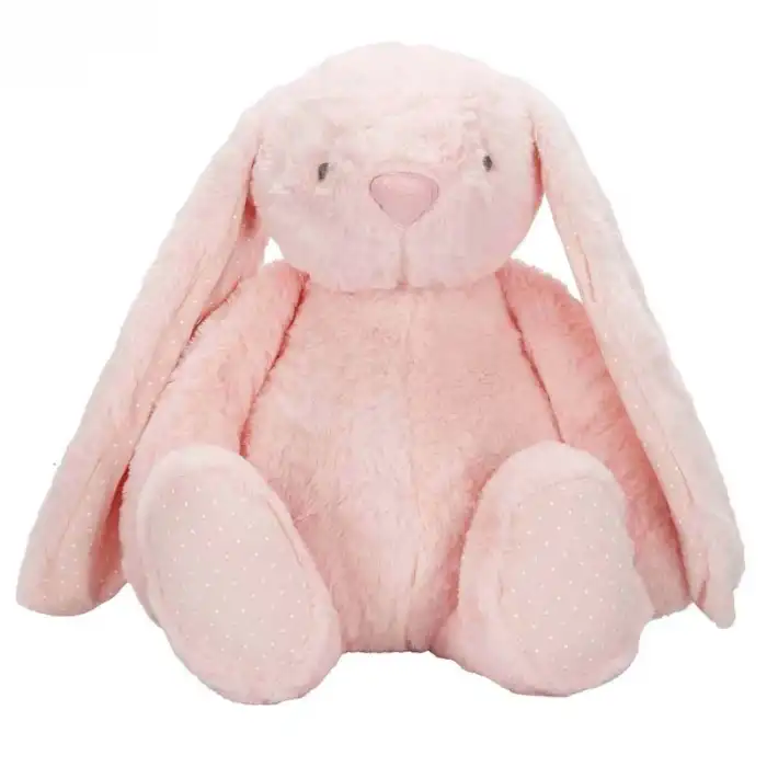 4745 Uzun Kulaklı Peluş Tavşan 37 cm -Sunman