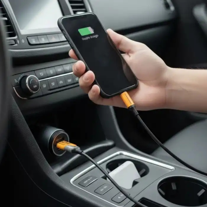 4in1 65W Hızlı Şarj Kablosu – Type-C to USB-A + Type-C to Lightning, 27W PD Destekli Çoklu Şarj Kablo