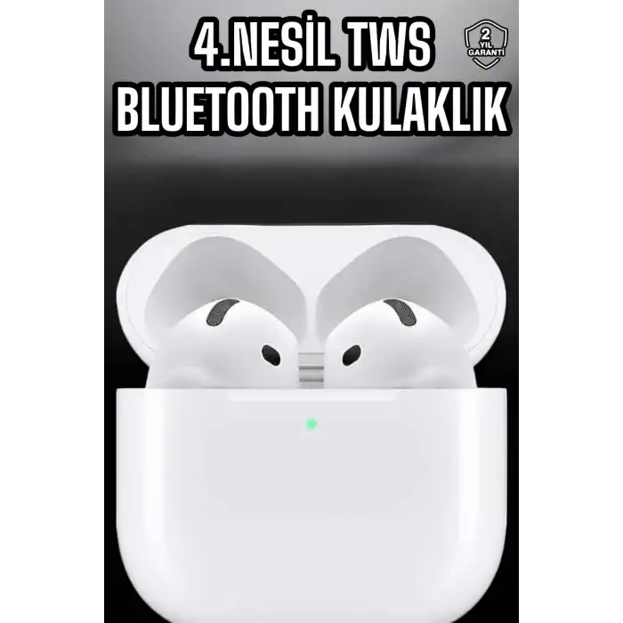 4.Nesil Kaliteli TWS Android ve İOS Uyumlu Mikrofonlu Kulaklık