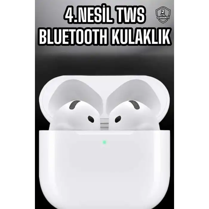 4.Nesil Kaliteli TWS Android ve İOS Uyumlu Mikrofonlu Kulaklık