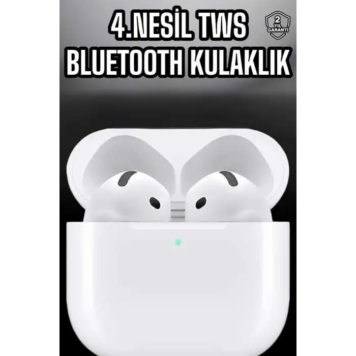 4.nesil Kaliteli Tws Android Ve İos Uyumlu Mikrofonlu Kulaklık