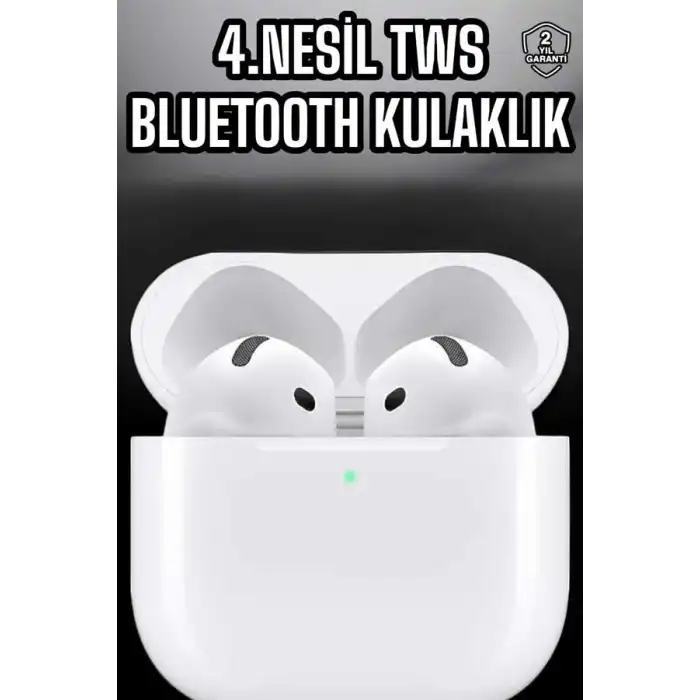 4.Nesil Kaliteli TWS Android ve İOS Uyumlu Mikrofonlu Kulaklık