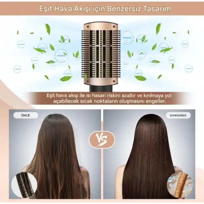 5 Başlıklı Air Saç Şekillendirici Set