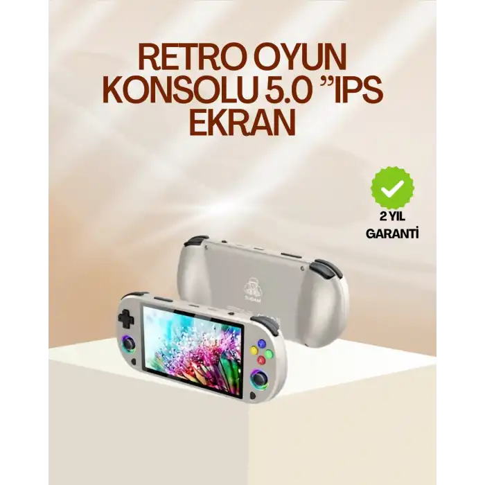 5 IPS Ekranlı Taşınabilir Oyun Konsolu