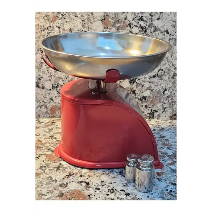 5 Kg Retro Nostalji Mutfak Tartısı Analog Terazi