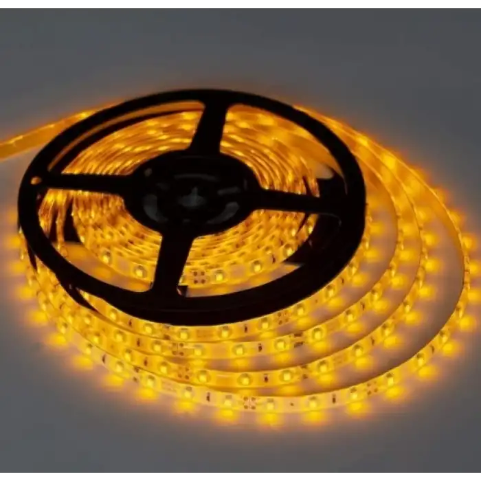 5 METRE CATA CT 4485 10 Çip İç Mekan Şerit Led Amber 12V