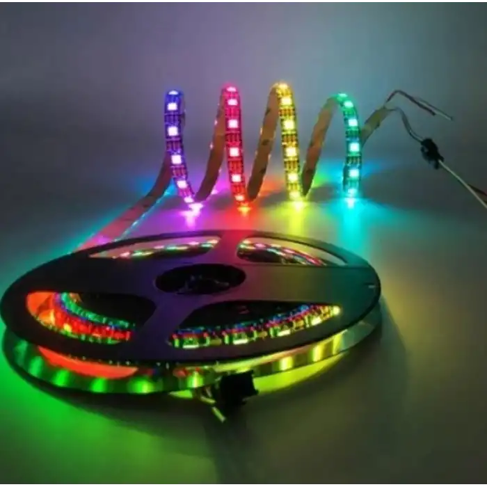 5 METRE CATA CT 4545 3 Çipli İç Mekan Şerit Led Rgb