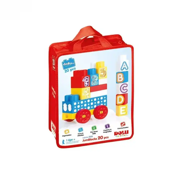 5026 Mega Blok 20li Çantalı