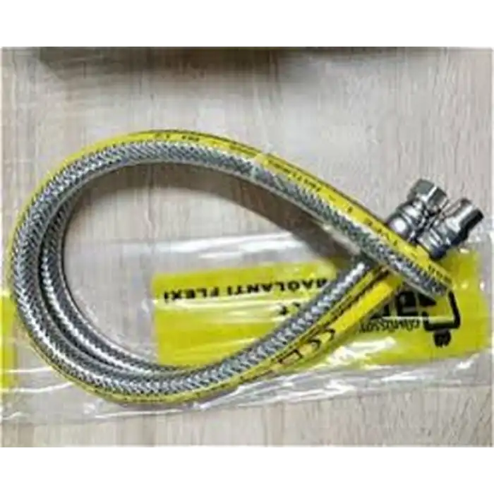 50cm Flex Doğalgaz Hortumu Çelik Örgülü Bx40