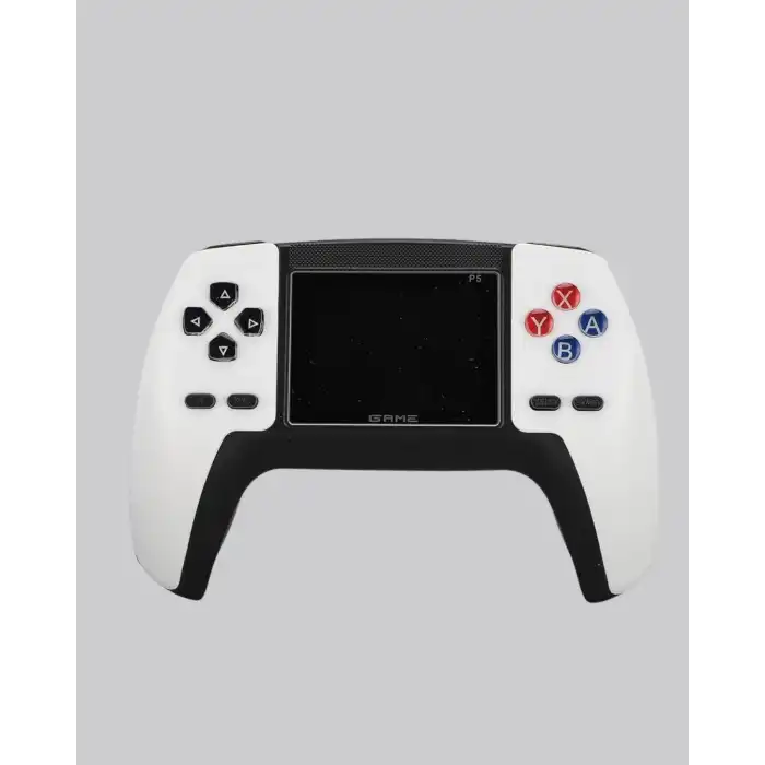 520 Klasik Oyunlu P5™ ControllerView Retro Konsol – Şarjlı,  Ergonomik Tasarım