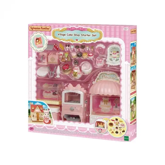 5807 Sylvanian Families Kasaba Pasta Dükkanı Oyun Seti +3 yaş