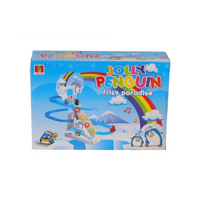 587-2  KUTULU MERDİVENLİ PİLLİ PENGUEN