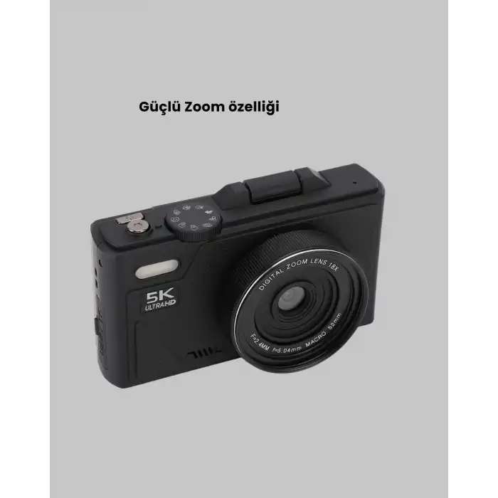 5k Ultra Hd Kamera Gülümseme Algılama Otofokus 18x Optik Zoom