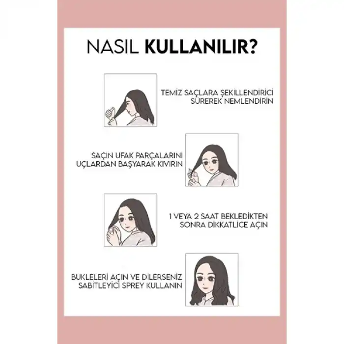 6lı Bigudi Seti