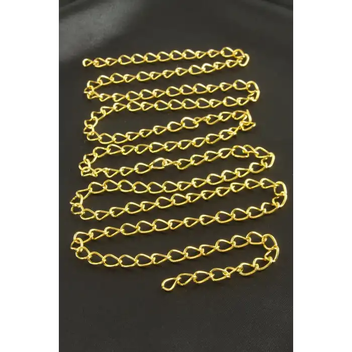 6 mm Oval Zincir 1 metre