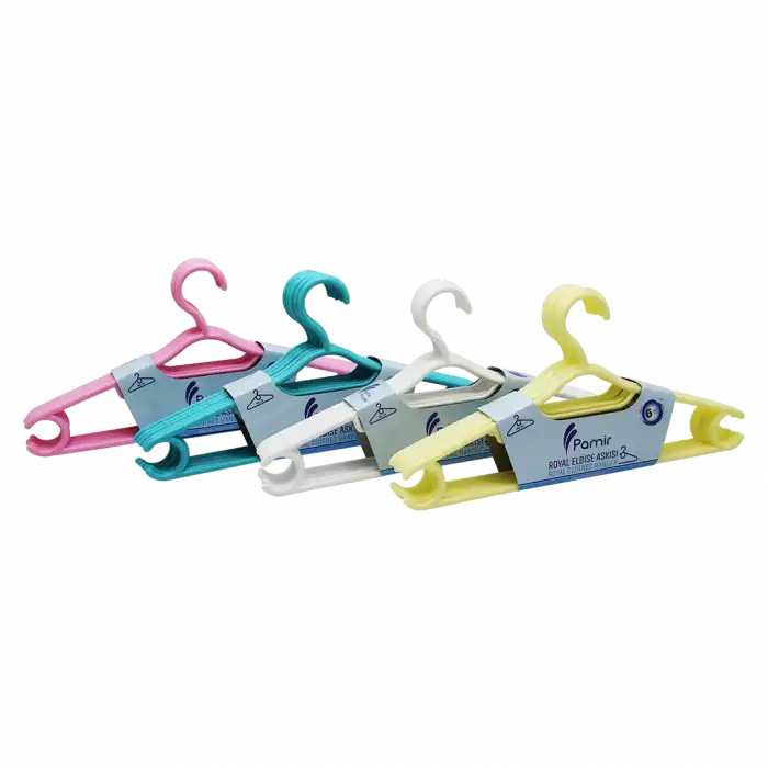 6 Parça  Royal Elbise Askı Bx40