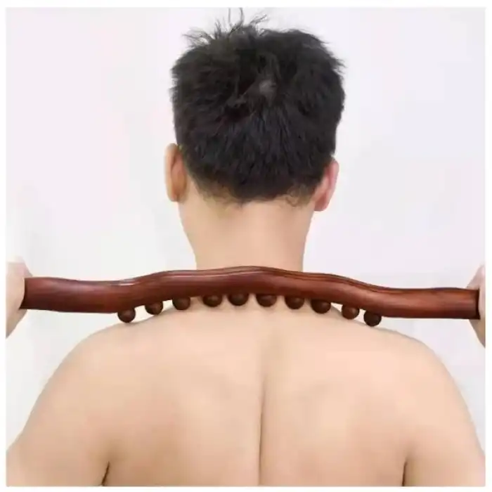60 cm Doğal Ahşap Masaj Sopası