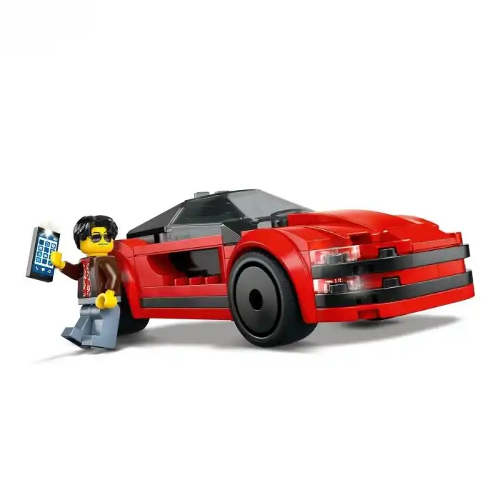 60448 Lego City Kırmızı Spor Araba 109 parça +5 yaş