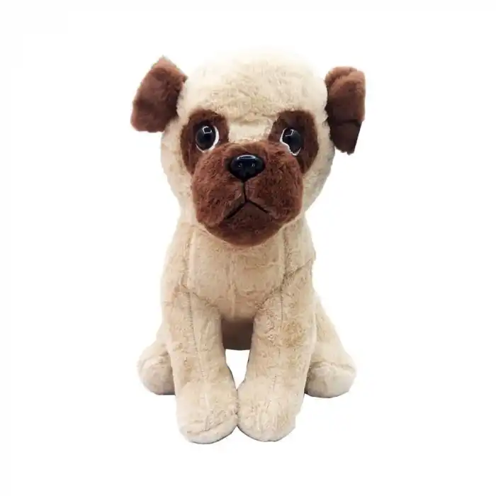 62566 Peluş Buldog Köpek 35 cm