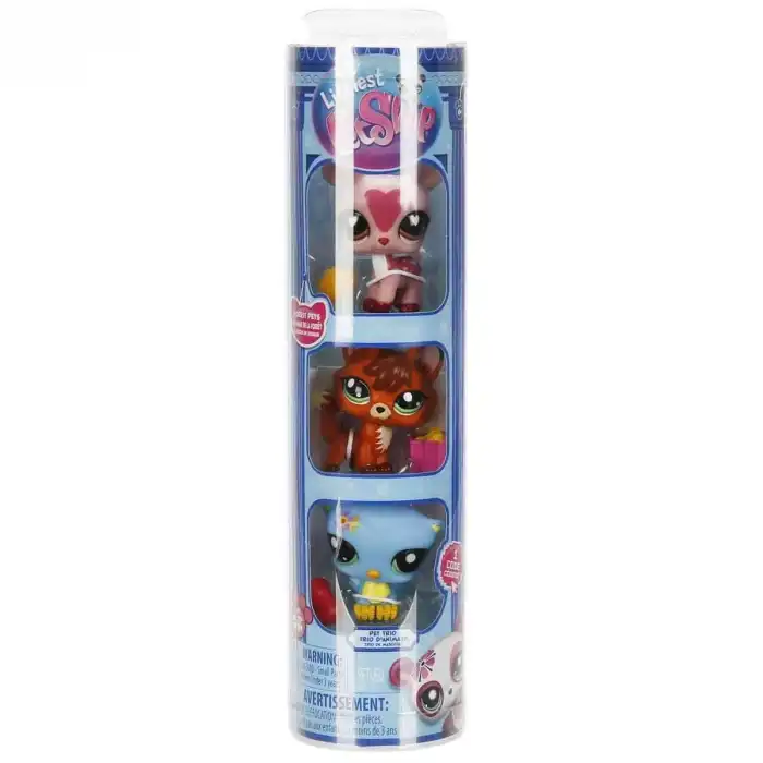 6469 SUN-Littlest Pet Shop Minişler 3’lü Figür Setİ