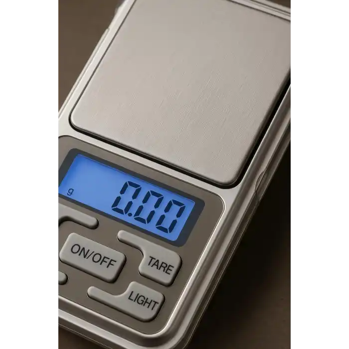 500g 0.01 Hassas Dijital Terazi Kuyumcu Eczane Laboratuvar LCD Ölçüm Tartısı Cep Tipi