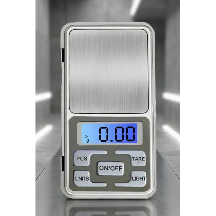 Cep Tipi Hassas Terazi 500 gr 0.01 gr Dijital Kuyumcu Eczane LCD Ölçüm Cihazı Hassas