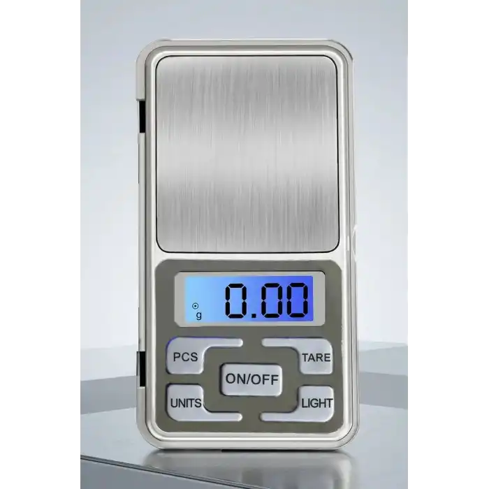 Profesyonel Hassas Terazi 500g 0.01 Kuyumcu Eczane Mutfak LCD Ölçüm Tartısı Cep Tipi