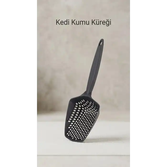 Kedi Kumu Eleme Küreği Temizlik ve Süzme İşlemleri İçin Uygun